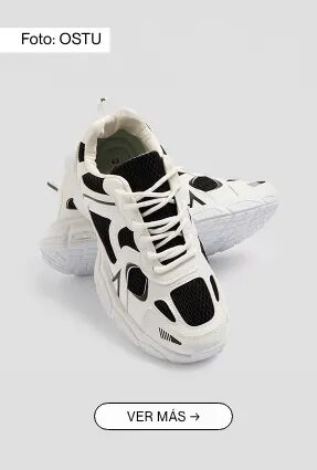 zapatillas beige con negro para hombre basicas